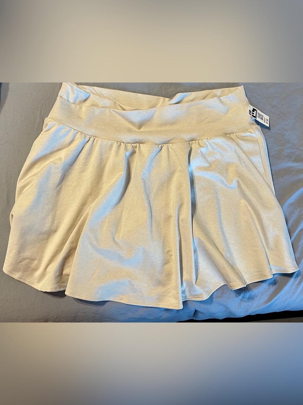 Old Navy Cream Circle Skater Skirt
